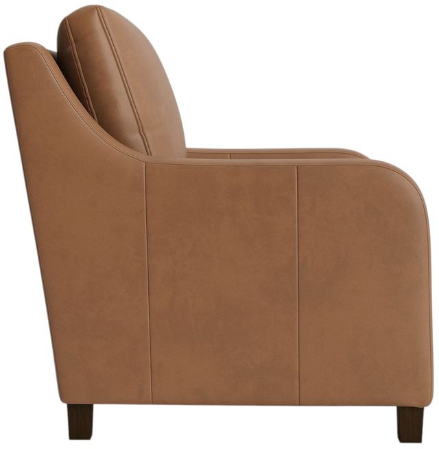 Bassett® Furniture Customizable Scarlett Slope Arm Leather Accent Chair-2