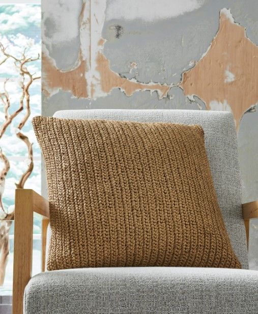 Signature Design by Ashley® Habenvale Tan Throw Pillow-3