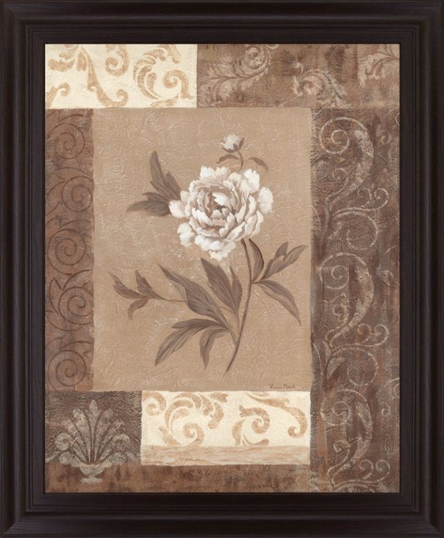 Classy Living Sepia Blossom Wall Art-0
