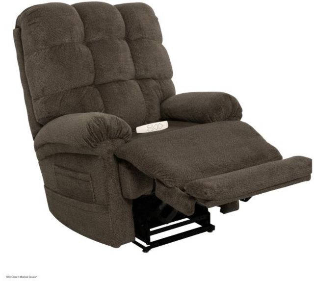 Mega Motion® iNFI Poco Angus Chocolate Power Lift Recliner with Deluxe Heat and Massage-1