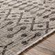 Surya Eagean Charcoal/Taupe 4'x6' Area Rug-4