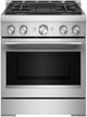KitchenAid® 30" Stainless Steel Pro Style Gas Range with No Preheat Air Fry Mode-0