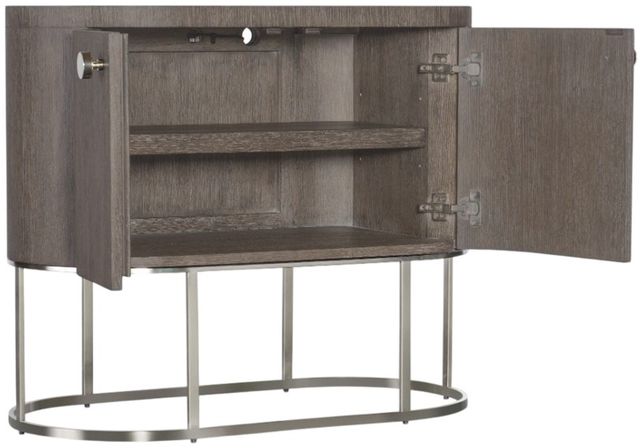 Hooker® Furniture Modern Mood Mink Oval Nightstand-1