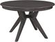 John Thomas Furniture® SoMa Penta Coal Dining Table-0