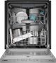 Bosch® 800 Series 24" Fingerprint Resistant Stainless Steel Top Control Built-In Dishwasher-3