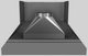 Vent-A-Hood® 48" Gunsmoke Euro-Style Wall Mounted Range Hood-4