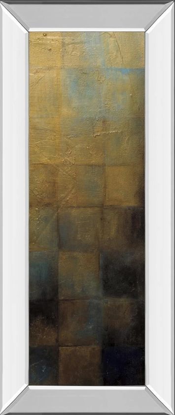 Classy Art Modra III by Pasion Mirror Framed Wall Art-0