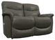 La-Z-Boy® James Charcoal Leather Power Reclining Loveseat with Headrest and Lumbar-0