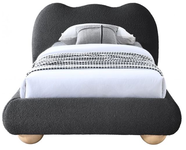 Meridian Furniture Hyde Black Twin Upholstered Panel Bed-2