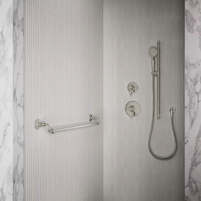 KOHLER® Artifacts® Vibrant Polished Nickel 42"  Grab Bar-3