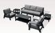Enclover Hazelnut Black Coffee Table-2