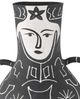 Currey & Company Saint-Paul-de-Vence Black/White Large Vase-2