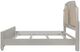 New Classic® Home Furnishings Reflections Silver King Panel Bed-3