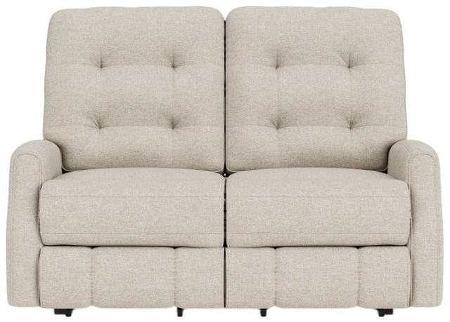 Flexsteel® Customizable Devon Fabric Manual  Reclining Loveseat-3