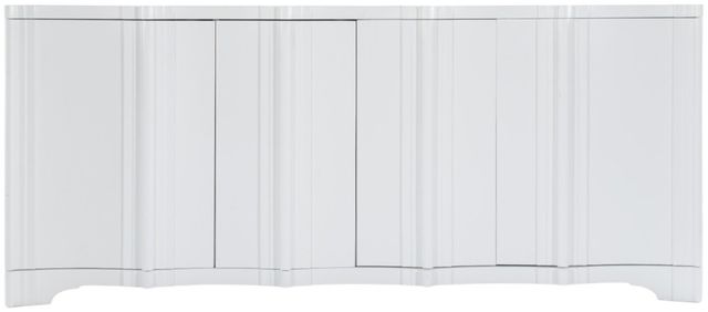 Hooker® Furniture Melange Corinth White 4-Door Entertainment Console-2