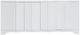 Hooker® Furniture Melange Corinth White 4-Door Entertainment Console-2
