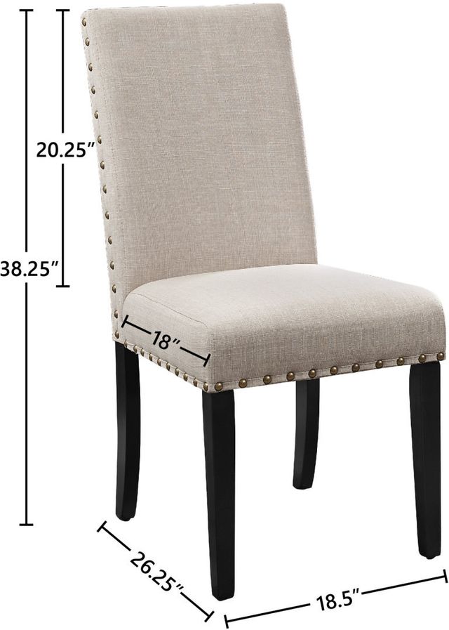 New Classic® Home Furnishings Crispin Natural Dining Side Chair-2