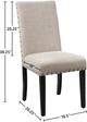 New Classic® Home Furnishings Crispin Natural Dining Side Chair-2