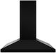 Vent-A-Hood® 36" Black Air Recover System (ARS) Euro-Style Duct-Free Wall Mounted Range Hood-0