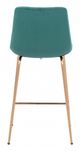 Zuo® Tony Green and Gold Counter Chair-3
