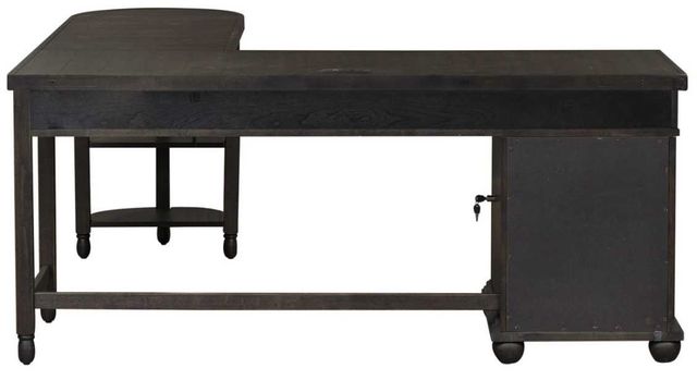 Liberty Furniture Harvest Home 4-Piece Chalkboard L-Shaped Desk Set-3