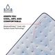 Sealy® Posturepedic® Plus Hagerstown 15" Wrapped Coil Soft Euro Pillow Top Split California King Mattress-4
