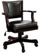 Furniture of America® Rowan Cherry Dining Arm Chair-0