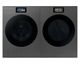 Samsung Bespoke Dark Steel Front Load Washer & Electric Dryer Laundry Pair-0