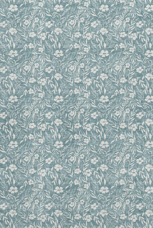 Dalyn™ Rug Company Soft Essentials SE4 Teal 5'x8' Area Rug-0