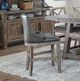 Parker House® Lodge 2-Piece Brown/Siltstone Swivel Counter Stool-1