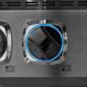 Viking® 7 Series 36" Cast Black Pro Style Dual Fuel Range with 12" Reversible Griddle-2