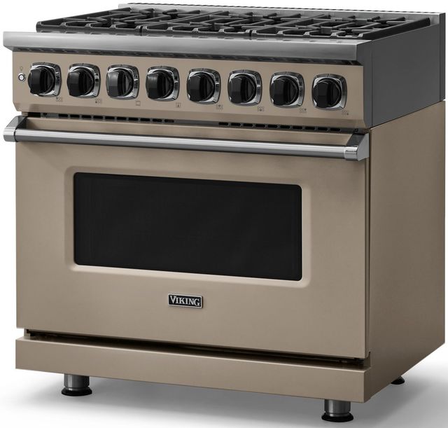 Viking® 7 Series 36" Nantucket Pro Style Dual Fuel Range-3