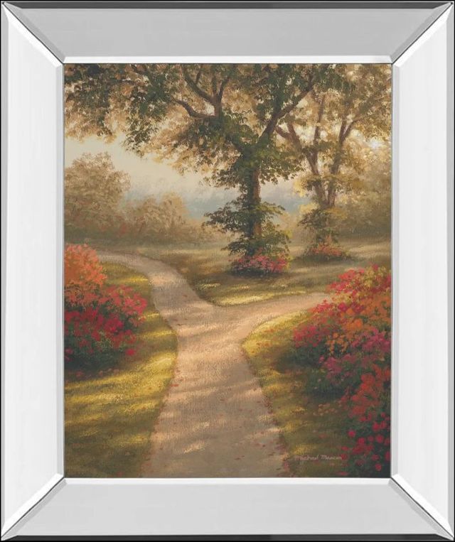 Classy Art Morning Light Il by Michael Marcon Mirror Framed Wall Art-0