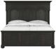 A.R.T. Furniture® Atrium Black/Brown King Panel Bed-2