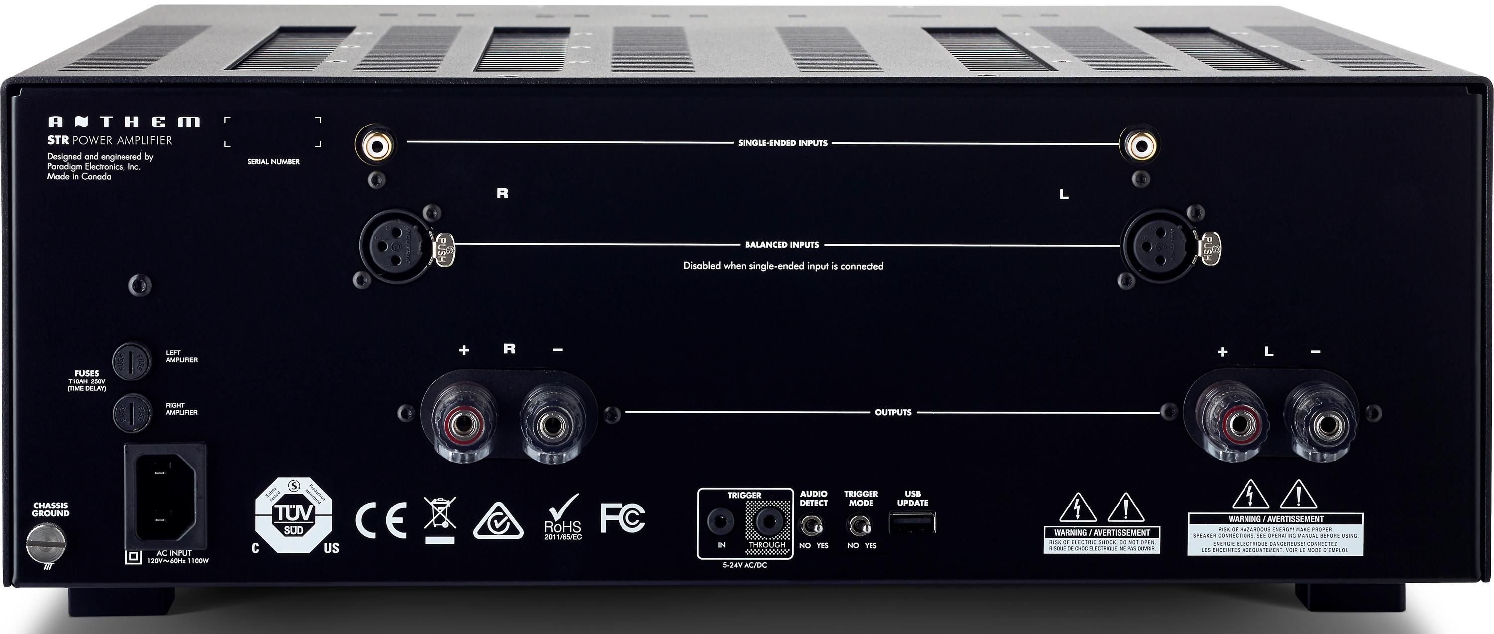 Anthem STR Series 2 Channel Power Amplifier - Thumbnail 3