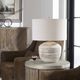 Uttermost® Prospect Striped Neutral Accent Lamp-1