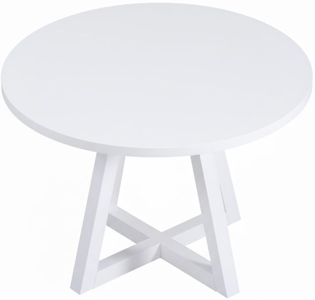 Emerald Home Whitmore White Dining Table-1