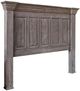 International Furniture Direct Terra Gray Queen Panel Bed-2