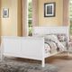 ACME Furniture Louis Philippe III White Queen Sleigh Bed-1