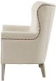 Olliix by Madison Park Natural Colette Accent Wingback Chair-2