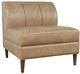 Jofran Inc. Ruston Buff Banquette One Seater-0