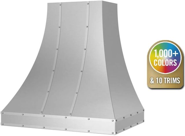 BlueStar® Abbaka Series Ridgeline 42'' Standard RAL Wall Mounted Range Hood-0