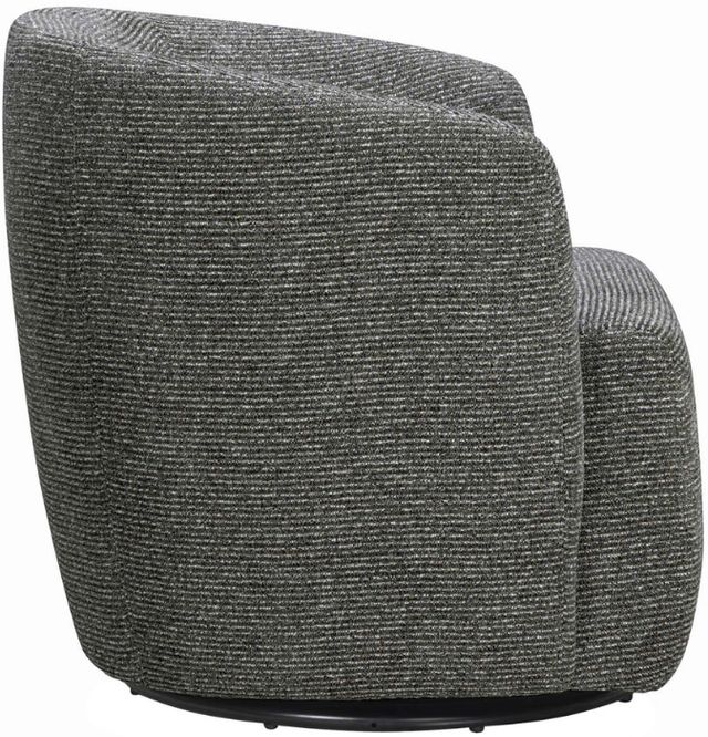 Parker House® Mingle Thatch Black Swivel Glider Accent Chair-0