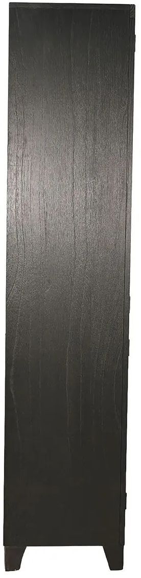 Sunny Designs™ Ryan Umbra/White Tall Accent Cabinet-3