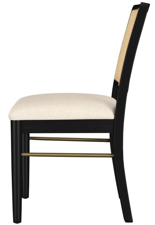 Coaster® Arini Beige/Black/Brown Dining Side Chair-3