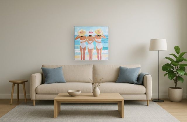 Classy Living Adventurous Three Sisters Wall Art-1