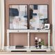 Crestview Collection Broughton 2-Piece Blue Wall Art Set-1