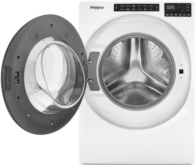 Whirlpool® 5.0 Cu. Ft. White Front Load Washer-1
