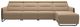 Stressless® by Ekornes® Emily Beige 128" Power Reclining Chaise Sofa-0
