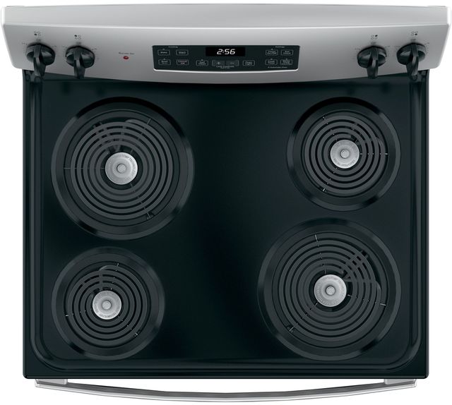 GE® 30" Stainless Steel Free Standing Electric Range-3
